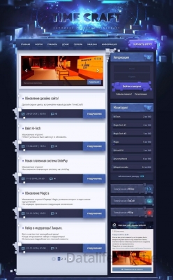 TimeCraft - Игровой шаблон DLE 11.3