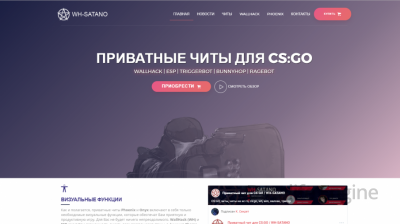 Скрипты сайтов по продажи приватных читов CS:GO