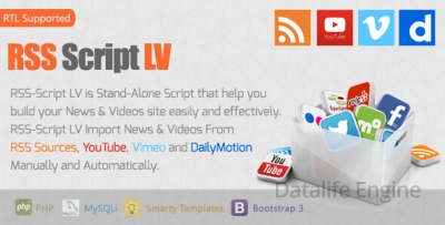 RSS-Script LV v1.0.6 - скрипт автонаполняемого сайта