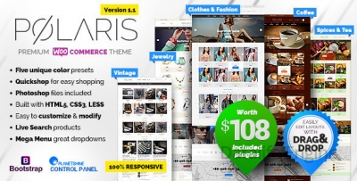 Polaris v1.1.23 — WooCommerce WordPress шаблон