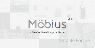 Mobius v2.7.5 — многофункциональный WordPress шаблон