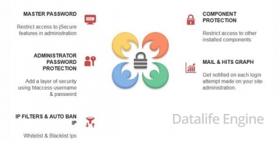 jSecure Authentication v3.5 - защита административной части для Joomla