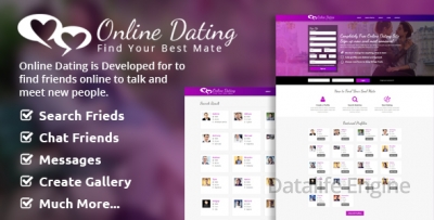 Dating Script v2.1 - Скрипт сайта знакомств