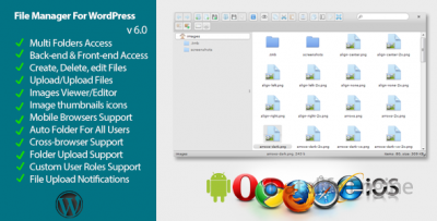 File Manager Plugin For WordPress v6.0