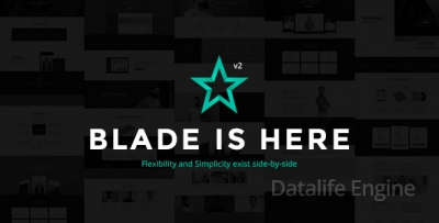 Blade v2.5.2 — многоцелевой WordPress шаблон