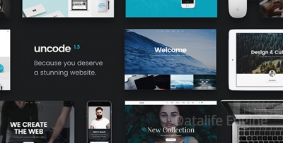 Uncode v1.5.0 - многоцелевой шаблон для WordPress