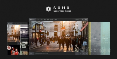 SOHO v2.2 — фото & видео WordPress шаблон