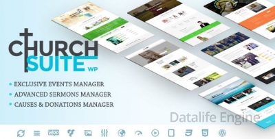 Church Suite 2.3.1 - премиум тема WordPress