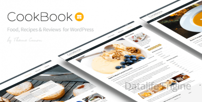 CookBook v1.12 - Шикарный кулинарный шаблон wordpress