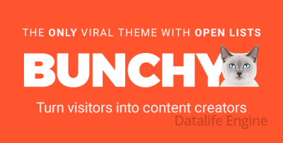 Bunchy v1.4 — вирусный маркетинг / блог / журнал WordPress шаблон