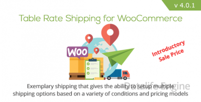 Плагин wordpress Table Rate Shipping v4.0.3 - таблица доставки для WooCommerce