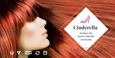 Cinderella v1.6 - тема WordPress для салонов красоты