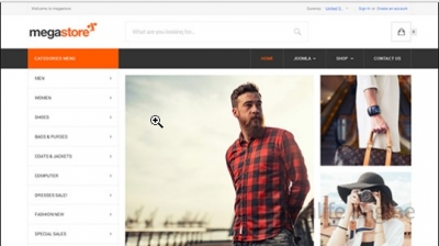 JA Megastore v1.0.2 - премиум шаблон для интернет-магазина  joomla