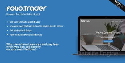 FolioTrader v1.2 - скрипт по продаже доменов