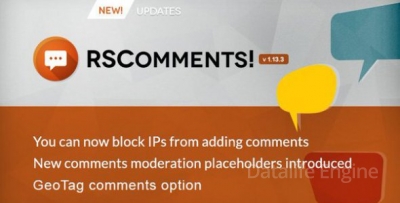 RSComments! v1.13.5 Rus - комментарии для Joomla