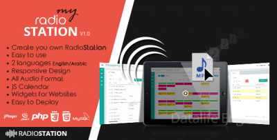 My Radio Station v1.0 - онлайн радиостанция