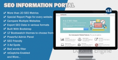 SEO Information Portal v2.0 - скрипт SEO-инструментов