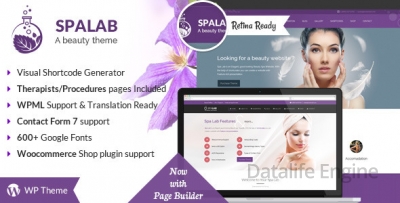 SpaLab v2.7.2 – премиум тема для WordPress