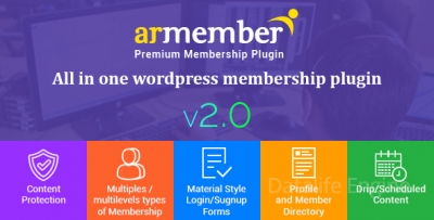 ARMember 2.0 – WordPress Membership Plugin