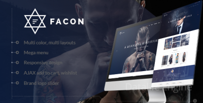 Шаблон opencart Facon v1.0 адаптивный