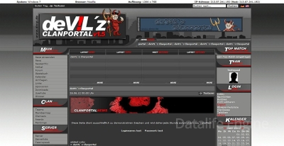 deV!Lz Clanportal 1.7 - скрипт портала для клана