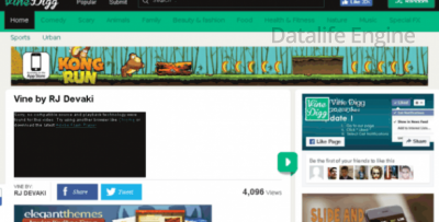 VineClone v1.3 - скрипт мультимедийного сайта