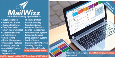 MailWizz v1.4.3 - скрипт для емэйл маркетинга