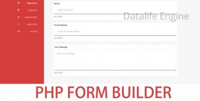 PHP Advanced Form Builder v1.0 - скрипт конструктор форм