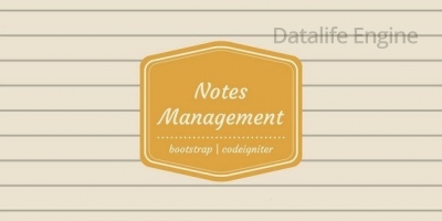 Notes Management v1.0 - система управления персональными заметками