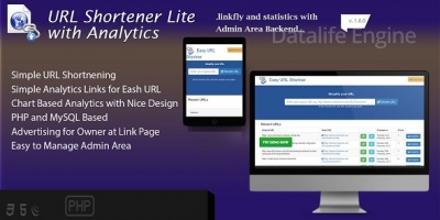 Easy URL Shortener With Analytics v2.0 - скрипт сервиса коротких ссылок