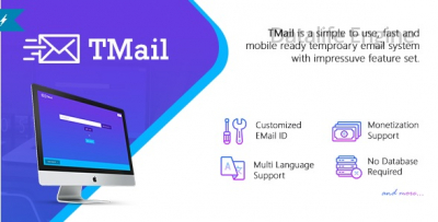 TMail v4.3.6 - скрипт временной электронной почты