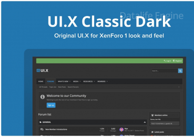 Стиль UI.X Classic Dark для [Xenforo 2.1.x]