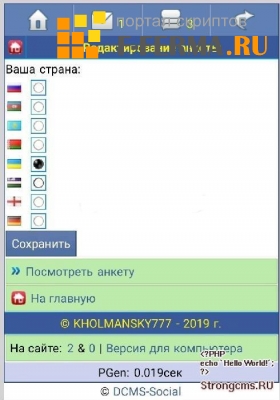 Флаг страны (dcms-social )